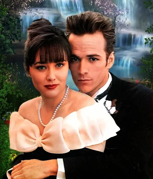 Os eternos Brenda Walsh e Dylan McKay