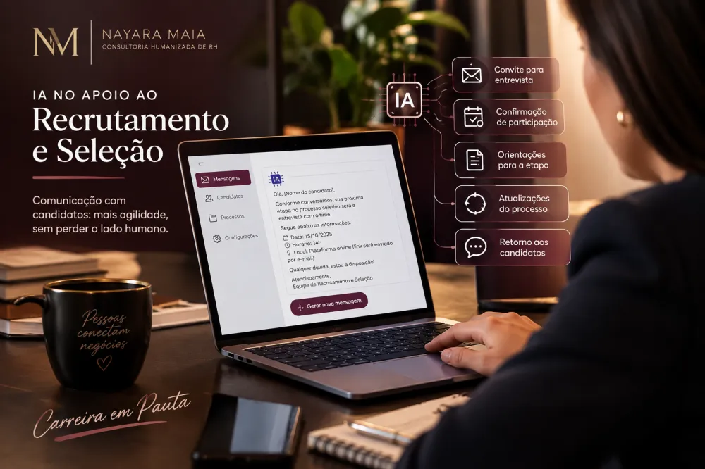 IA no apoio com candidatos