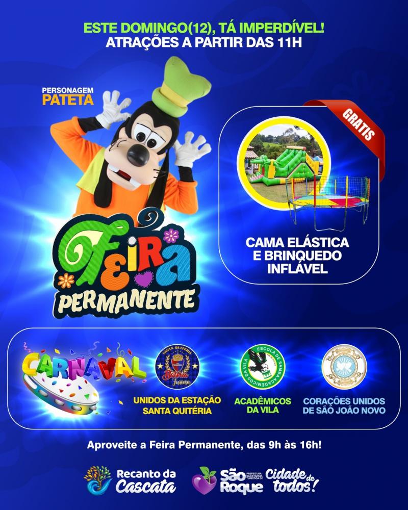 Convite oficial da Prefeitura Municipal de São Roque