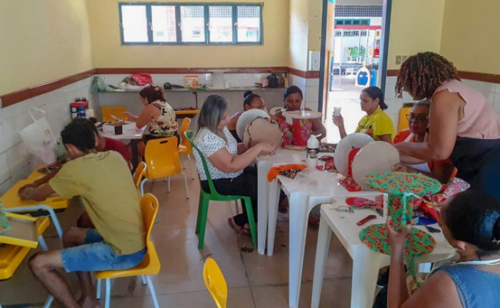 Cursos de Chita Chique e Confecção de Bonecas em Novo Acordo - Foto: Setas/Governo do Tocantins