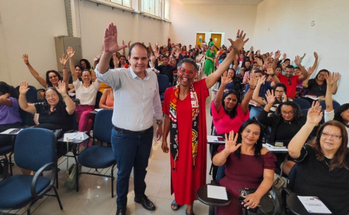 O evento teve a participação de 128 municípios tocantinenses, do secretário da Setas e da secretária de gestão do Sinapir, Iêda Leal - Foto: Luciano Dourado/Governo do Tocantins