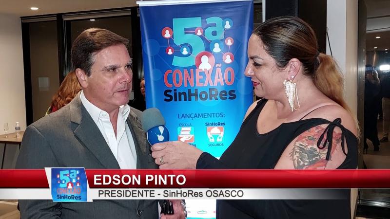 5ª CONEXÃO SinHoRes 2023 ENTREVISTA PRESIDENTE SinHoRes
