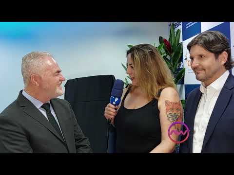 AWTV NO EVENTO DE INAUGURAÇÃO NOVA SEDE DO CIOESTE, VANESSA ENTREVISTA JOSUÉ RAMOS E ANDRÉ DO PRADO