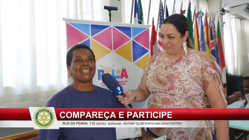 TMTM Especial Rotary Clube de Sorocaba Manchester - Projeto Ryla . . . Liderança Juvenil