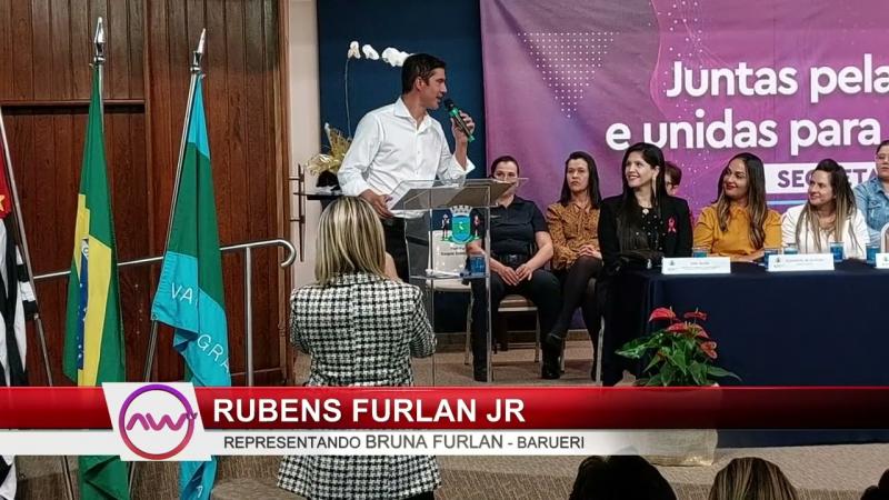 SPEAK RUBENS FURLAN JR POSSE DRA LARISSA SECRETÁRIA DA MULHER DE VARGEM GRANDE PAULISTA